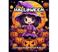 Halloween Livre de Coloriage Enfant 8-12 Ans: Explorez l'Obscurité avec le Cahier de Coloriage - 50 Pages de Détente pour les Esprits Artistiques