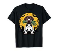 Halloween Lune Zombie German Shorthaired Pointer Dog GSP T-Shirt