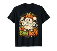 Halloween Mahjong Ghost Spooky Game Funny Ghost Play Mahjong T-Shirt