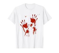 Halloween - Mains sanglantes - éclaboussures de sang - costume - zombie T-Shirt