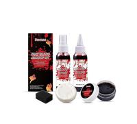 Halloween Makeup Set, Fake Blood Gel Wound Cosmetic for Stage Dress Up Cosplay