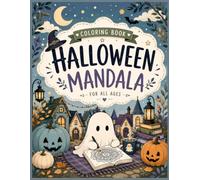 Halloween Mandala Coloring Book