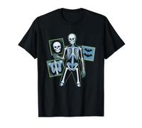 Halloween Manipulateur Radio Hanté Radiographie Effrayant T-Shirt