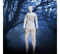 Halloween Mannequin Prop | Halloween pleine grandeur du corps, un accessoire de cadavre de pose effrayant pour la décoration de la cour | Horreur Halloween Cosplay Decorations for Haunted Houses