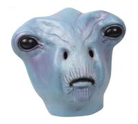 Halloween Mask Creepy Alien Latex Mask 12x11.8x9.8 Horreur Adulte réaliste Pleine Taille réaliste avec Trous de Ventilation pour Halloween Cosplay Party Prank, 2025
