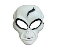 Halloween Masque intégral amusant et effrayant pour fête et rassemblement (noir, 29 x 27 cm)