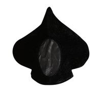 Halloween Masquerade Hat, Role Play Headgear, Costume Accessory 17.32x15.75 inches, Kids Adults Cosplay Event, Masquerade Ball Themed Festival Party Dress Up Prop, Mystery Atmosphere Creation