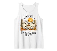 Halloween Maternelle Mignon Hangin avec Boos Enseignant Étudiant Débardeur
