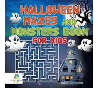 Halloween Mazes And Monsters Book For Kids