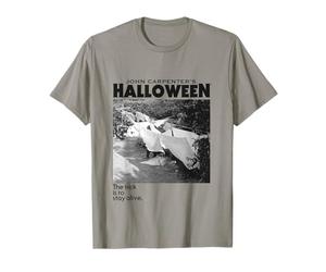 Halloween Michael Myers debout près de la corde à vêtements T-Shirt