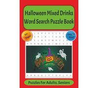 Halloween Mixed Drinks Word Search Puzzle Book: Word Searches with Easy-to-Read Print about the Drinks We Love to Make at This Festive Time of the Year