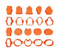 Halloween Molds for Baking - 10 Pieces Tombstone Skull Ghost Mould