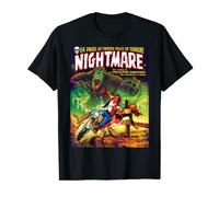 Halloween Monster Scary Vintage Horror Comic Book drôle T-Shirt