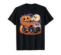 Halloween Monster Truck Spooky Pumpkin Parade T-Shirt