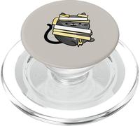 Halloween Mummy Chat Noir PopSockets PopGrip pour MagSafe