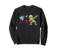 Halloween Mummy Vampire Dabbing Spooky Mummy Dab Dance Sweatshirt