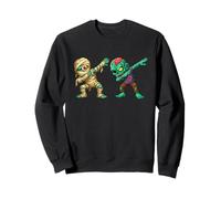 Halloween Mummy Zombie Dabbing Spooky Mummy Dab Dance Sweatshirt