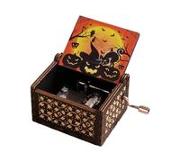 Halloween Musical Box - Engraved Clear Exquisite Classic