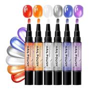 Halloween Nail Pen Set - Water- DIY Liner Brushes | 6-Piece Kit