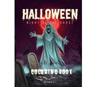 HALLOWEEN NIGHT OF THE GHOST COLORING BOOK