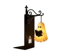 Halloween Nook Lamp, Reading Ghost Bookshelf Lighting With Decorative Style