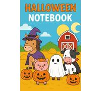 Halloween Notebook: / 6x9 Pocket-Size Notebook/ 1 Opening Page/ 119 Lined Pages/