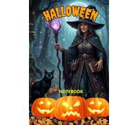 HALLOWEEN NOTEBOOK: Perfect for school, home or creative writing. 120 lined pages for notes, doodles and Halloween ideas.