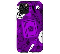Halloween occulte magique mystique ésotérique violet sorcellerie Coque pour iPhone 11 Pro