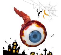 Halloween OeyBols - Halloween Latex OeyBols avec du sang, une inspiration de peur festive | Ripped Scary accessoires Horror Eye Balls pour les fournitures de fête des maisons intérieures Familles Rass