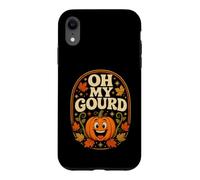 Halloween Oh My Gourd, Citrouille, Halloween drôle Coque pour iPhone XR