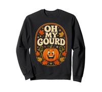 Halloween Oh My Gourd, Citrouille, Halloween drôle Sweatshirt