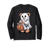 Halloween Ours Fantôme Citrouille Farce Ou Friandise Bonbons Manche Longue