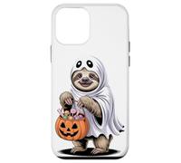 Halloween Paresseux Fantôme Citrouille Farce Ou Friandise Coque pour iPhone 12 Mini