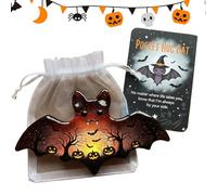 Halloween Party Favors | Pendentif avec mini papier de motivation, décoration de fête pour maison, bureau, chambre d' salle de classe