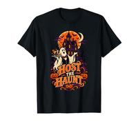 Halloween Party Host Haunted House Celebration T-Shirt Graphique avec Valeur