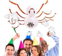 Halloween Party Spider Balloons - Latex DIY Kit, Ghost Air Arch, Spooky The