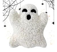 Halloween Pillows, Ghost Plush Fall, 7.87 inches, Cushion Soft Holiday Decorations, Spooky Throw Pillow for Bed Sofa Couch Living Room Car Farmhouse Apartment Hotel Party Indoor Autumn, Decor