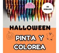 Halloween, pinta y colorea : 30 dibujos