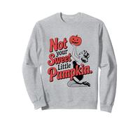 Halloween Pinup Girl Not Your Sweet Little Pumpkin Sweatshirt