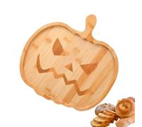 Halloween Plateau De Service | Plat Apéritif Cercueil Citrouille en Bois - Plateaux De Charcuterie Décoratifs Pour Pique-Nique, Fête, Buffet, Mariage, Restaurant, Extérieur, Vacances, Halloween,
