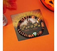 Halloween Polymer Clay Cartoon Match Bracelet Ghost Ghost Beded Brangle DIY BRACELET POUR FEMMES CLAY SOFT CLAGE SKULL POPTION-ARMY-ARMY GREEN STYLE 3