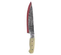 Halloween Prank Prop Simulation Faux Cutter | Bloody Toy Knife | 30-30,5 cm Taille Options, Lightweight 45-60 g ABS Build, Réalistic Random Blood Splatter Details, For Costume Parties