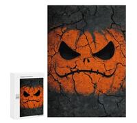 Halloween Pumpkin Face Artwork Puzzle 1000 Pièces Educa Jouet en Bois Cadeau Unique Décoration Intérieure Jeu Éducatif Challenge Toy Adultes Et Enfants À Partir De 14 Ans 300 PCS