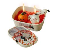 Halloween Pumpkin Ghost Skull Scented Candle Decor