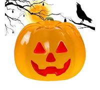 Halloween Pumpkin, Glow in the Dark Figurine, 2x2x1.6cm/0.79x0.63 Inches Resin Craft Ornament, Festive Decorative Accent for Tabletop Garden Desk Holiday Display Environmentally Friendly Resins
