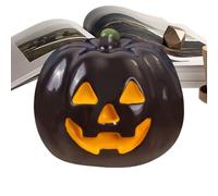 Halloween Pumpkin, Glow in the Dark Figurine, 2x2x1.6cm/0.79x0.63 Inches Resin Craft Ornament, Festive Decorative Accent for Tabletop Garden Desk Holiday Display Environmentally Friendly Resins