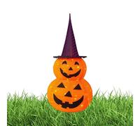 Halloween Pumpkin Light, Battery-Operated LED Pumpkin Lamp with Top Hat, 8 Lighting Modes for Fall Thanksgiving Indoor Party Yard Bedroom Table Decor, 34.5x4.5x44.8cm
