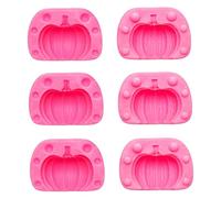 Halloween Pumpkin Moule Mini 3D Silicone Moules de libération Easy Moule Chocolate Maker 3pcs | Mold