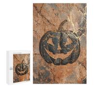 Halloween Pumpkin Wall Art Puzzle 1000 Pièces Educa Jouet en Bois Cadeau Unique Décoration Intérieure Jeu Éducatif Challenge Toy Adultes Et Enfants À Partir De 14 Ans 1000 PCS