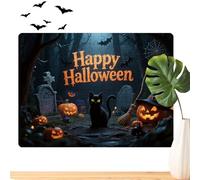 Halloween Puzzle, 130 Pieces Jigsaw Puzzle with Pumpkin and Animal Design, Colorful Holiday-Themed Games, Fun Activity for Kids Adults Family, Halloweens Decor Playtime Toy Game Night Events